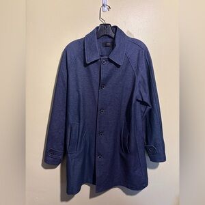 Navy Blue Mirae Coat